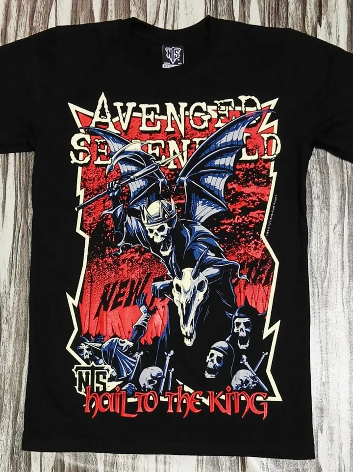 13R158 A7X AVENGED SEVENFOLD HEAVY METAL ROCK BAND HAIL TO THE KING COVER 1 1200 PSE 1