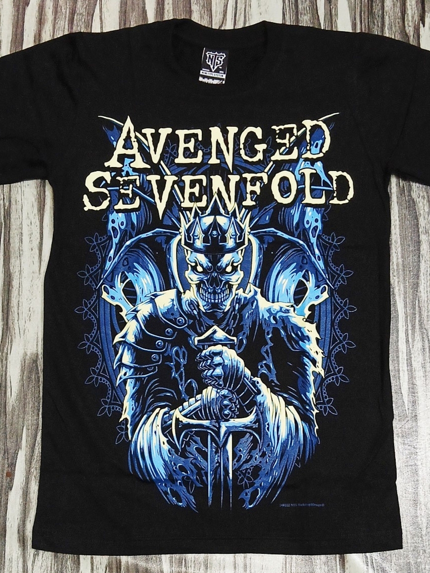 NTS222 A7X AVENGED SEVENFOLD HEAVY METAL ROCK BAND KNIGHT SWORD COVER ALBUM NTS ORIGINAL NEW TYPE SY