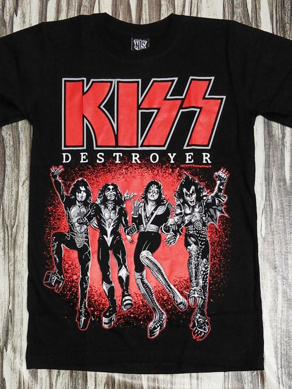 NTS278 KISS HEAVY METAL HARD ROCK BAND DESTROYER COVER DESIGN ART