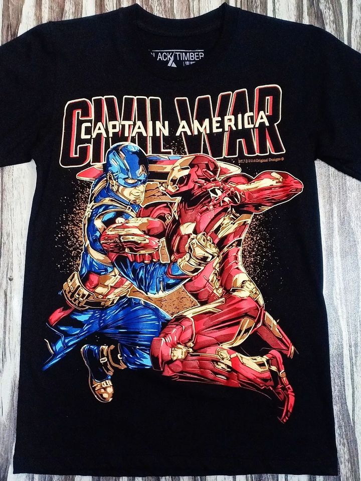 BT72 CIVIL WAR IRON MAN VS CAPTAIN AMERICA MARVEL SUPERHERO 1 1200 pse