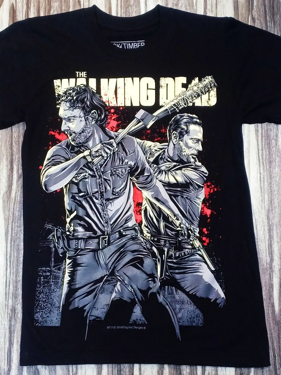 BT112 THE WALKING DEAD STAR RICK GRIMES AND NEGAN SPECIAL MOVIE