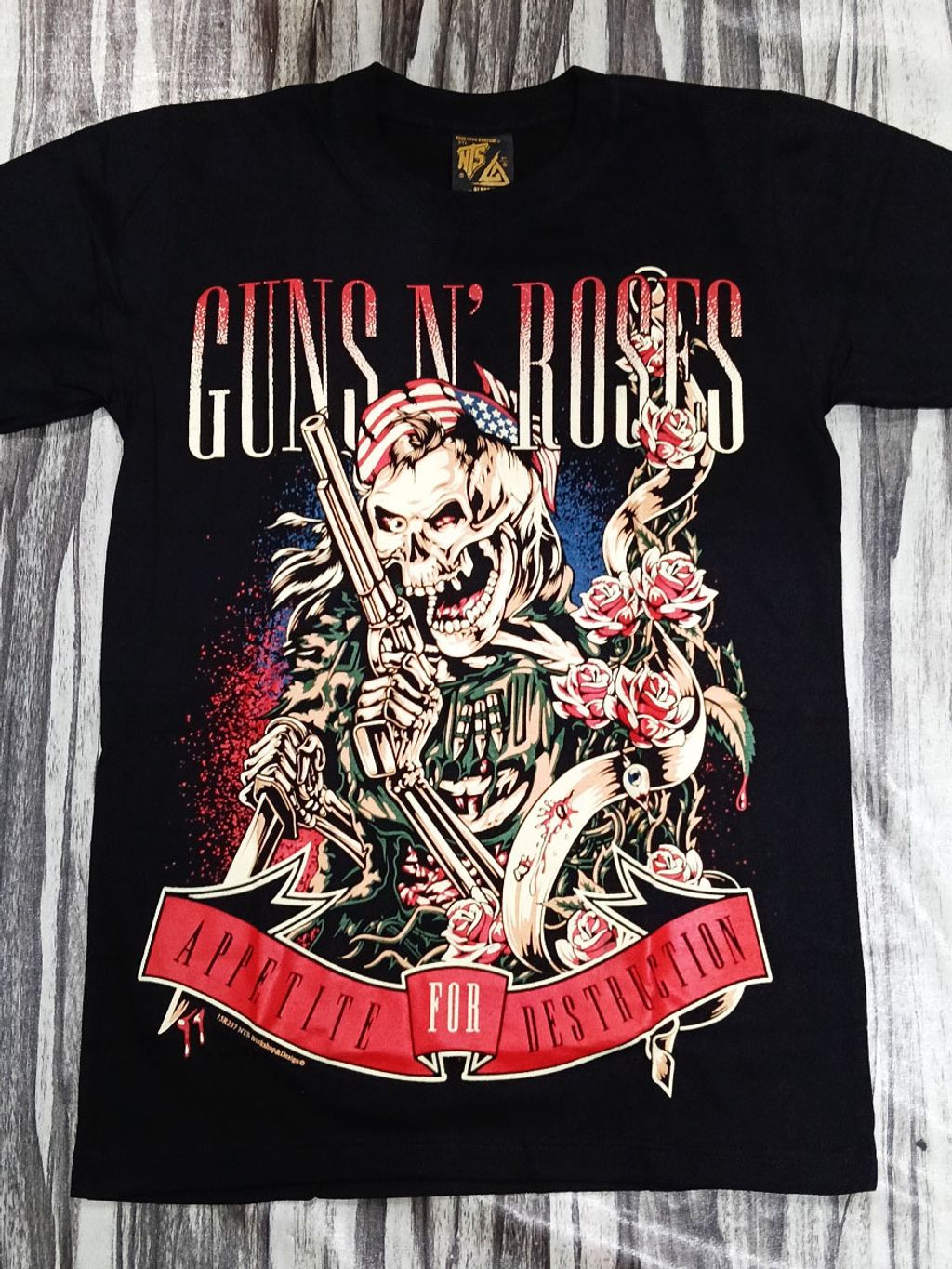 15R237 GNR GUNS N ROSES HARD ROCK BAND WAR SOLDIER 1 1200 PSE