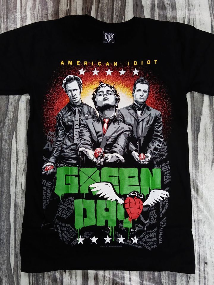 15R255 GREEN DAY PUNK ROCK BAND AMERICAN IDIOT 1 1200 PSE