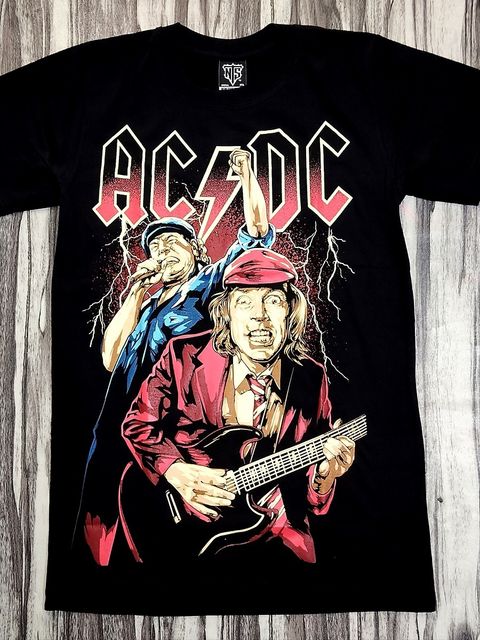 NTS323 ACDC MALCOLM & ANGUS YOUNG 1