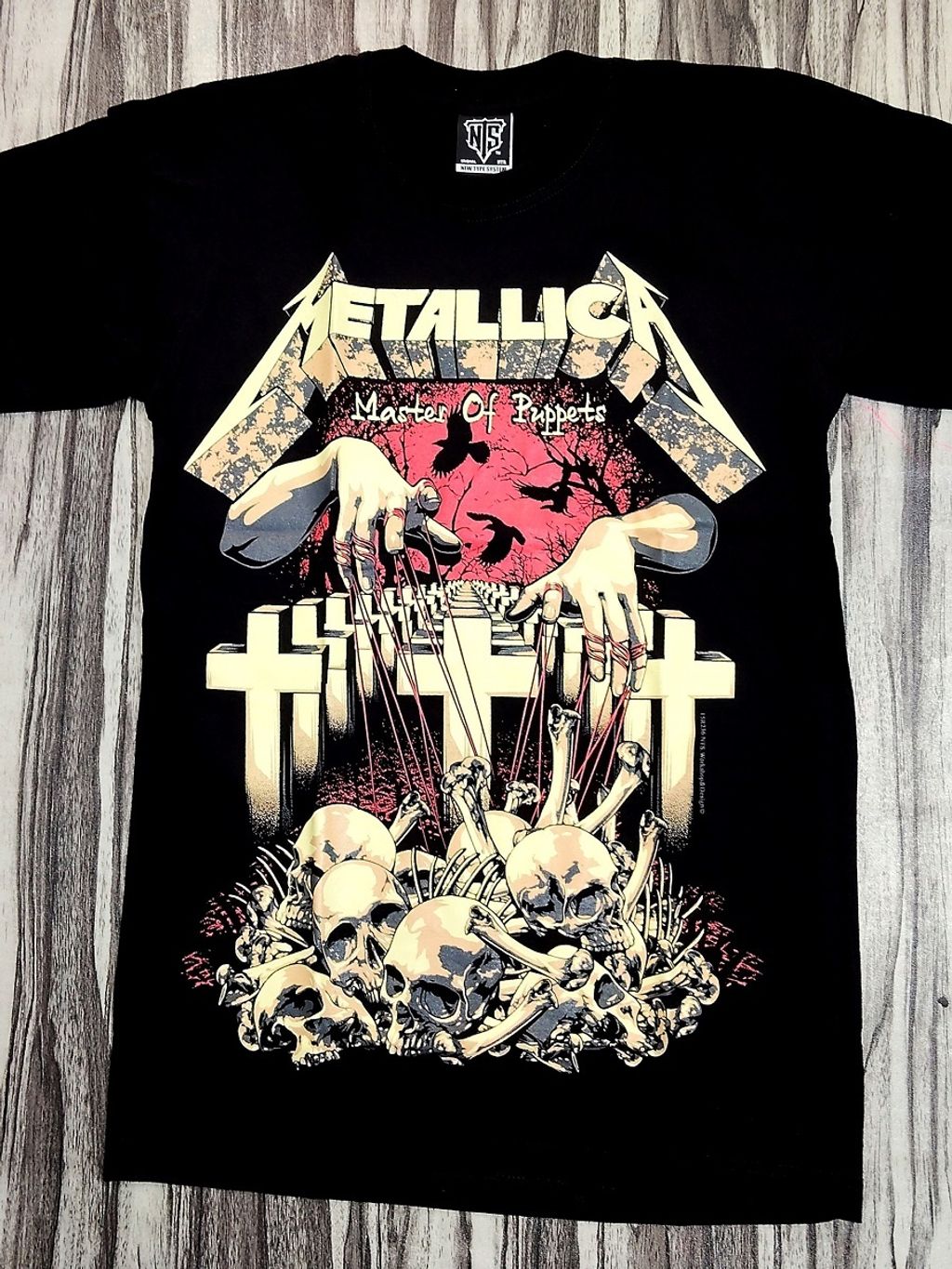 NTS236 METALLICA MASTER OF PUPPET VERY RARE COVER ART 1