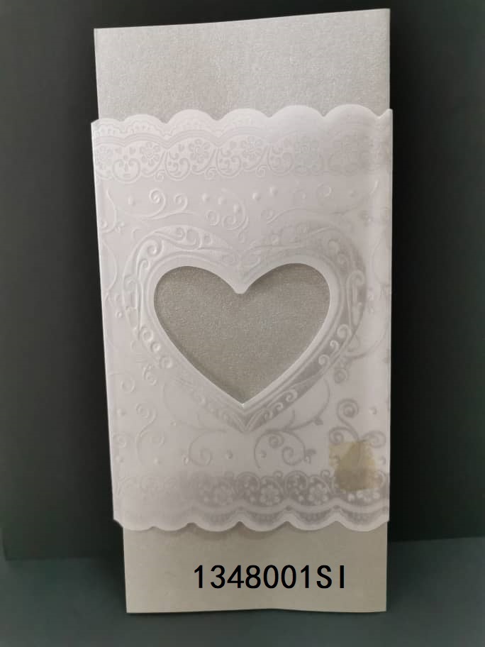 1348001SI - Wedding Card Cover The Fancy Paper paper 