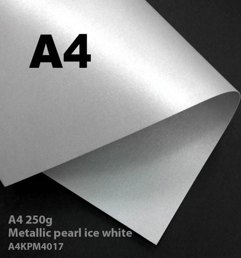 A4 King Pearl Ice White 250g - 2 side Metallic paper RM 45.00 per pack –  The Fancy Paper, paper supplier in Malaysia, craft paper paling murah dan  berkuality di Malaysia, cheapest with high quality