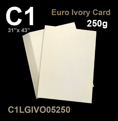  C1LGIVO05250 Euro Ivory C1 79x109cm 250gsm 2 