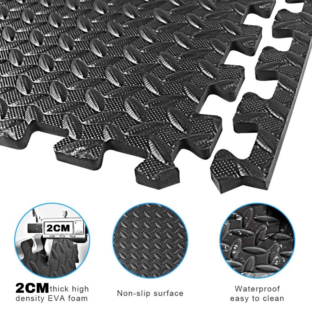 GS Puzzle Exercise GYM Floor Mat GS Gymspecialist