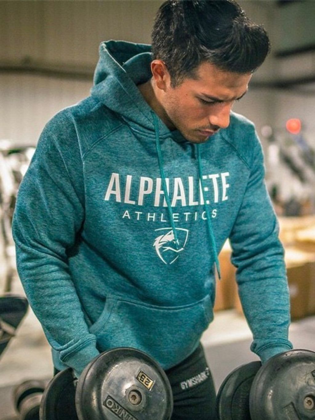 Alphalete Alpha Man Athlete Men Sport Gym Fitness Alphaman Pullover Hoodie  for Sale by FridayFusion