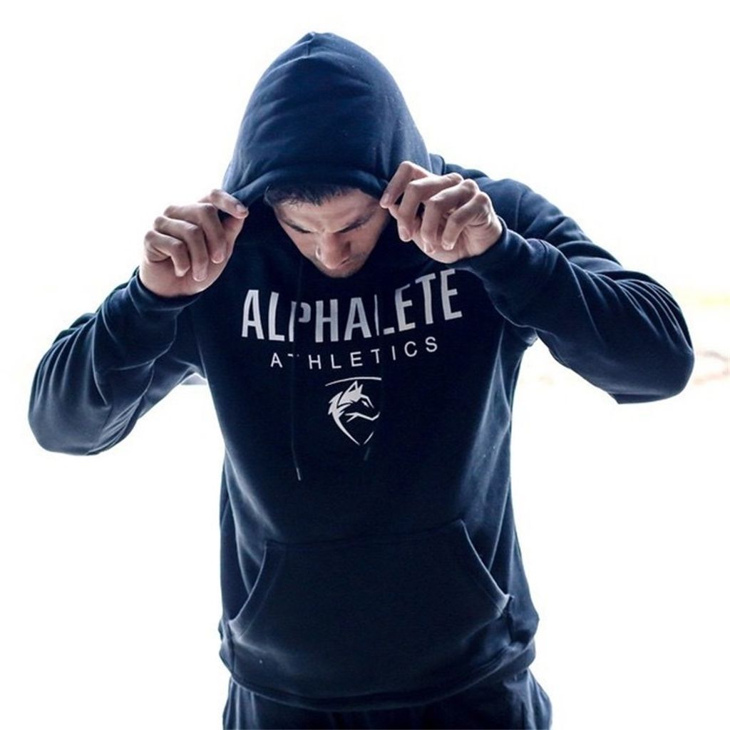 Alphalete Alpha Man Athlete Men Sport Gym Fitness Alphaman Pullover Hoodie  for Sale by FridayFusion