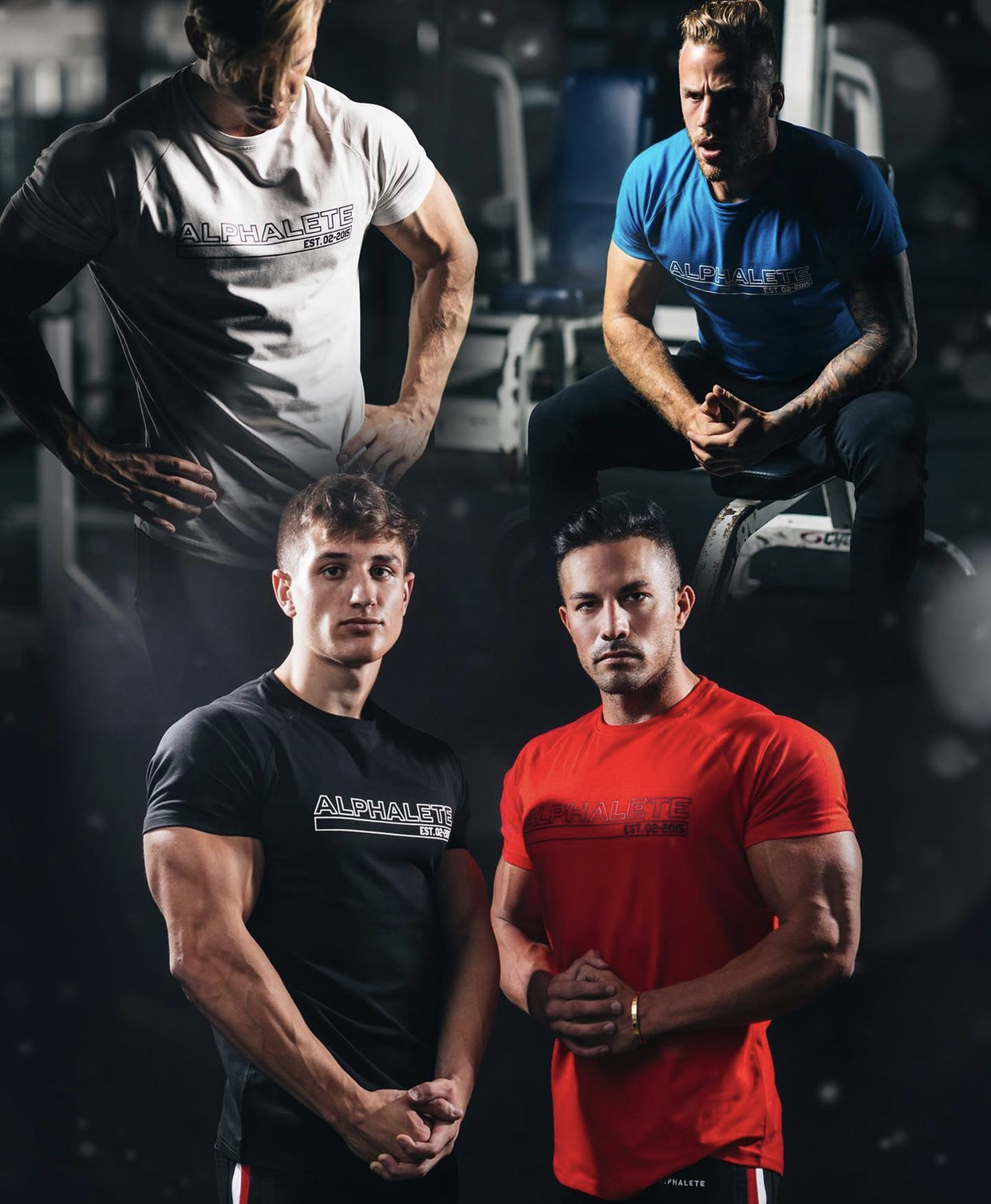 Alphalete Performance T Baju gym lifestyle Tshirt – GS- Gymspecialist