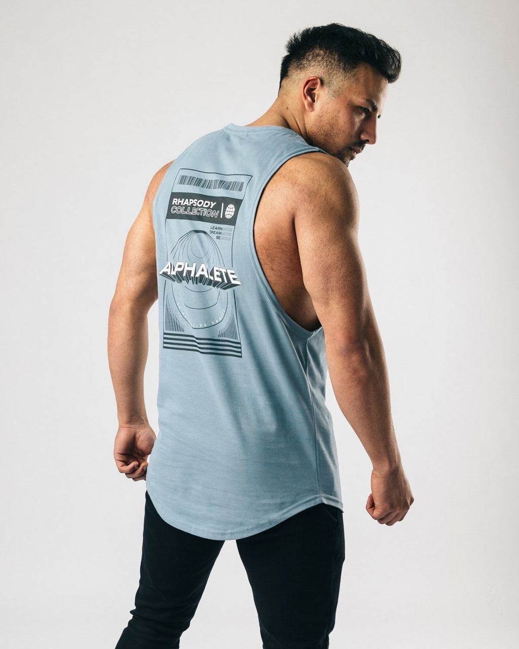 ALPHALETE SLEEVELESS RHAPSODY RETRO CUTOFF – GS- Gymspecialist