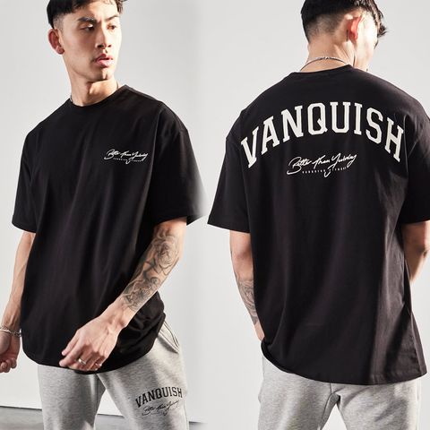 VQ vanquish Better Than Yesterday oversize Tee – GS- Gymspecialist