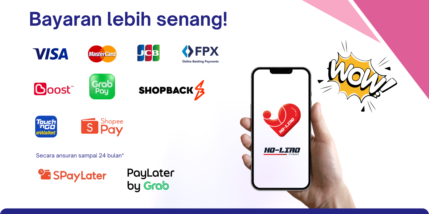 Kemudahan Pembayaran! | HO-LIAO FITNESS