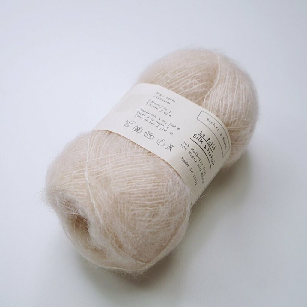 nude pink-mohair