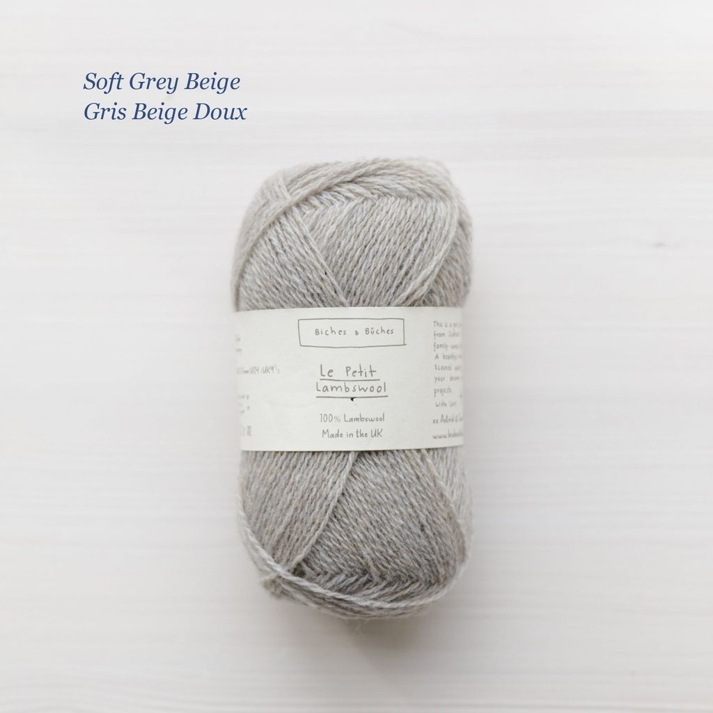 LePetitLambswool-SOFT GREY BEIGE