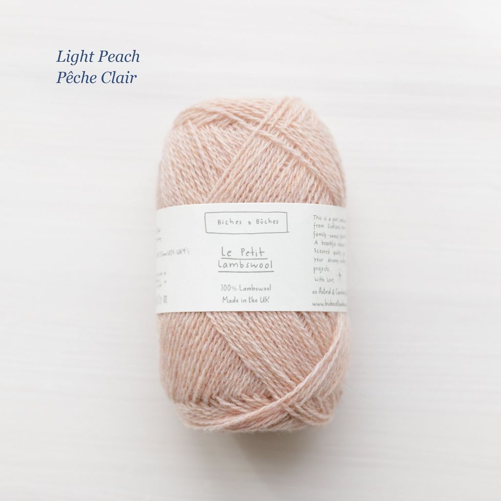 LePetitLambswool-light peach