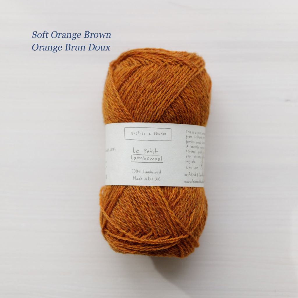 LePetitLambswool-soft orange brown