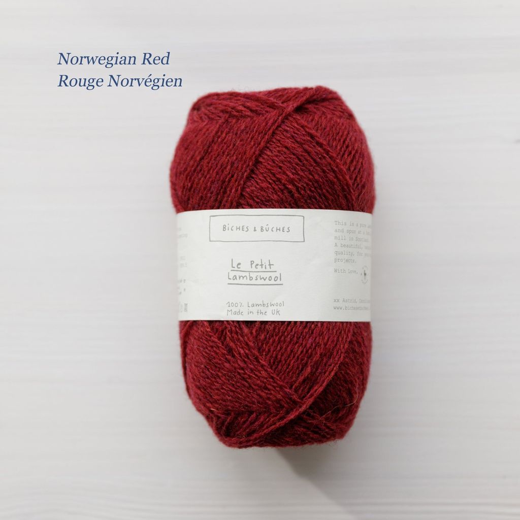 LePetitLambswool-norwegian red