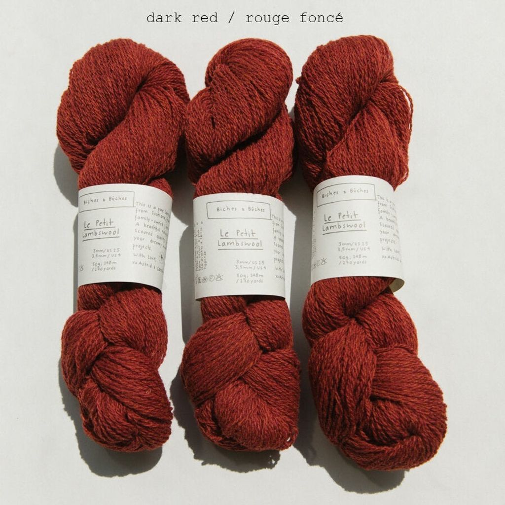 LePetitLambswool-Dark red
