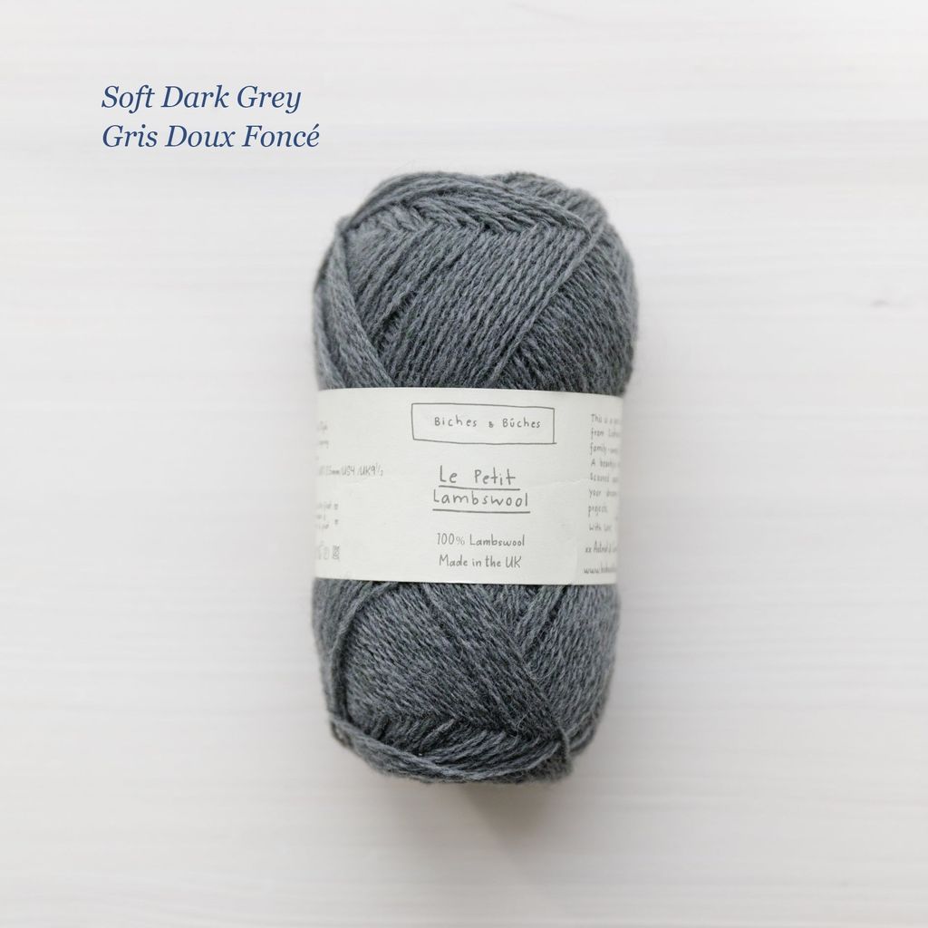 LePetitLambswool-soft dark grey