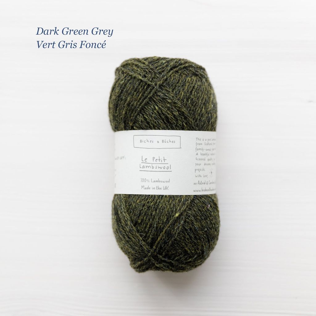 LePetitLambswool-dark Green Grey