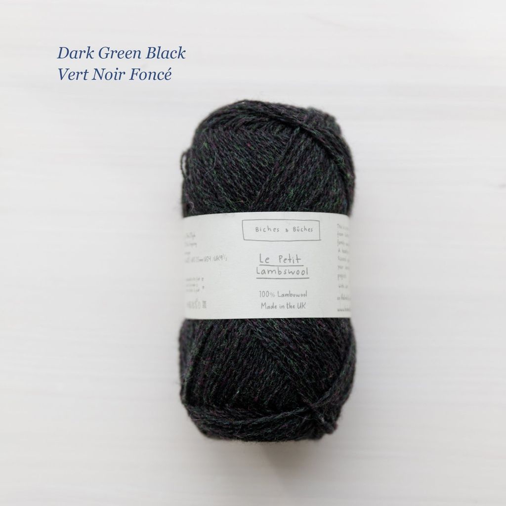 LePetitLambswool-dark green black