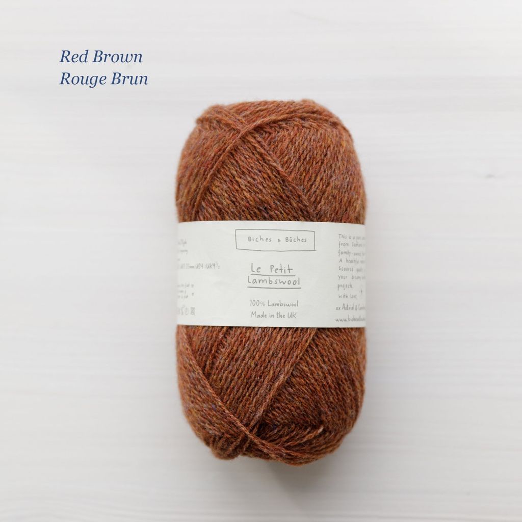 LePetitLambswool-Red brown