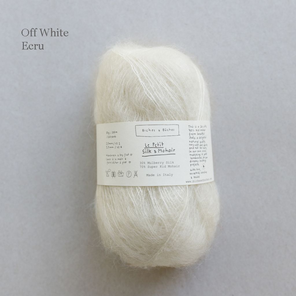 1 - LE PETIT SILK & MOHAIR Off White