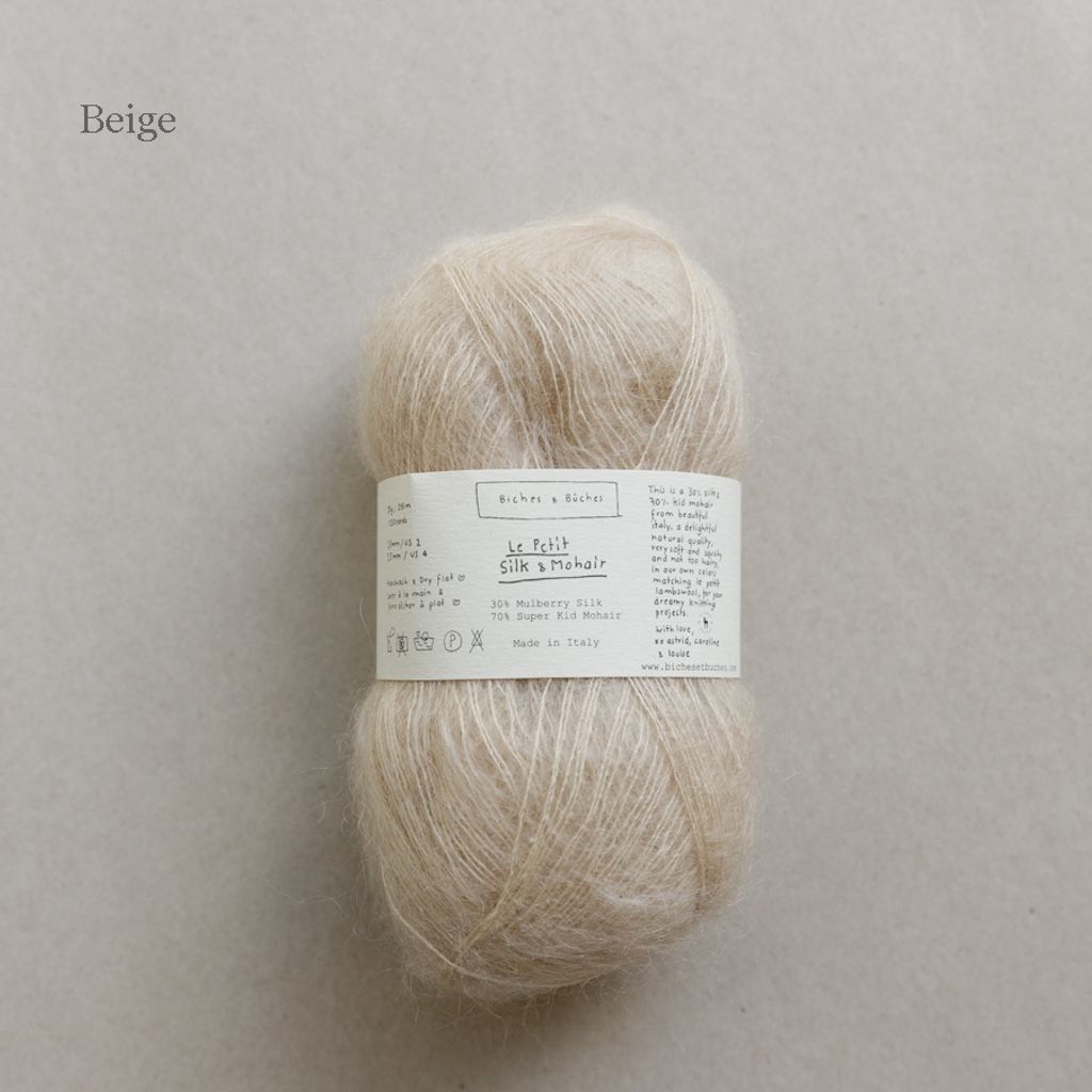 3 - LE PETIT SILK & MOHAIR Beige