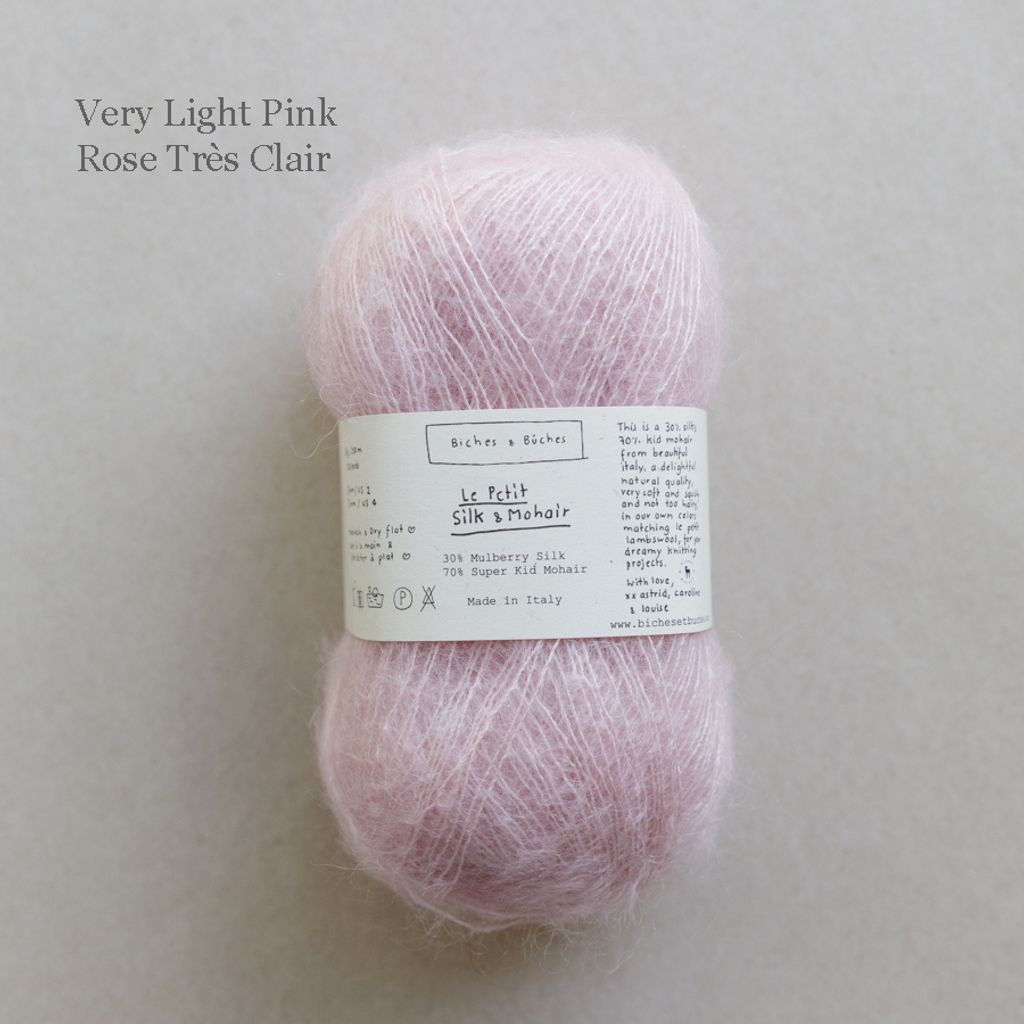 9 - LE PETIT SILK & MOHAIR Very Light Pink