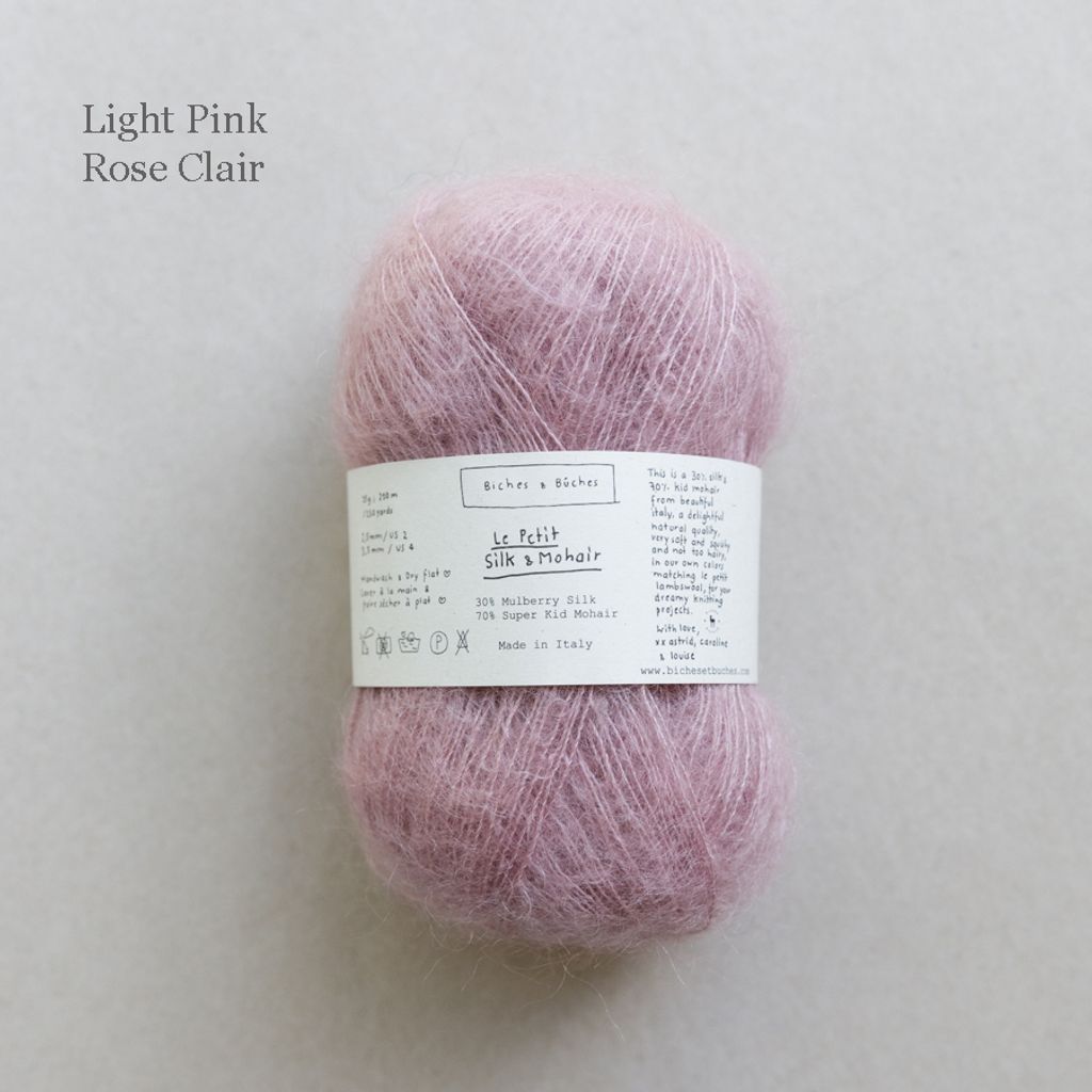 10 - LE PETIT SILK & MOHAIR Light Pink
