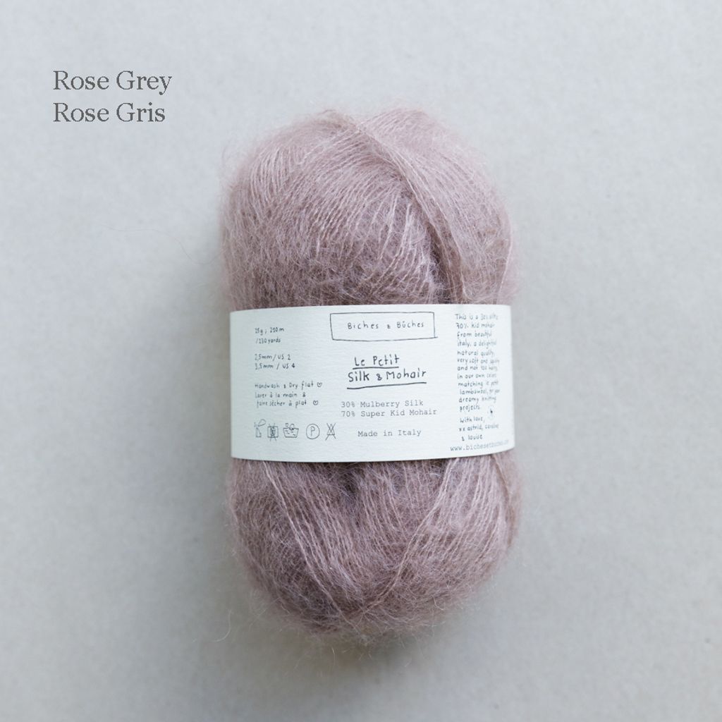 11 - LE PETIT SILK & MOHAIR Rose Grey