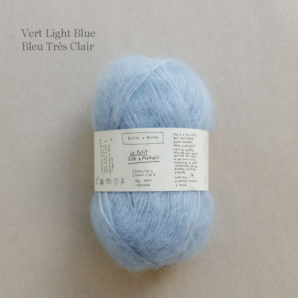 23 - LE PETIT SILK & MOHAIR Very Light Blue