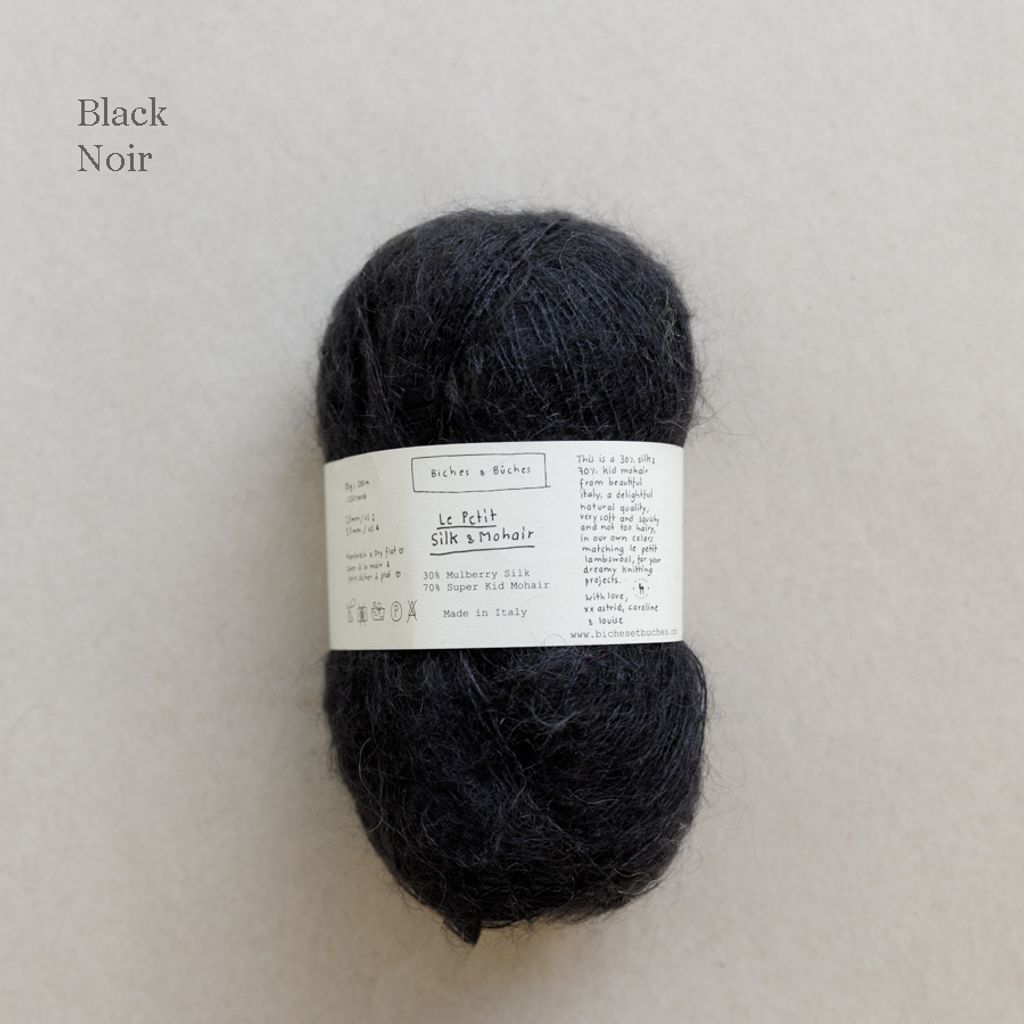 43 - LE PETIT SILK & MOHAIR Black