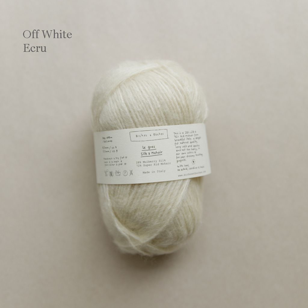 1 - Le Gros Silk & Mohair Off White