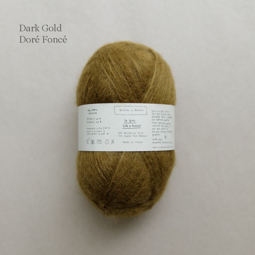 21 - Le Gros Silk & Mohair Dark Gold