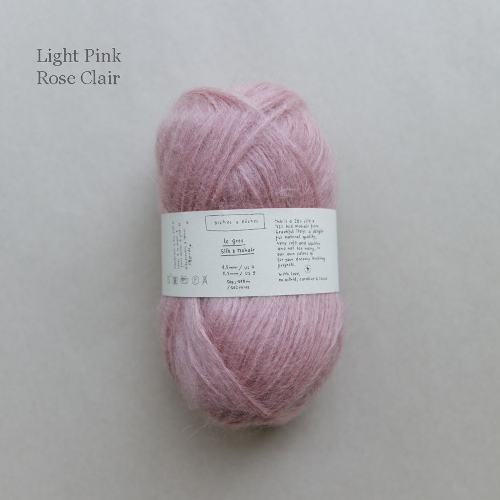 12 - Le Gros Silk & Mohair Light Pink