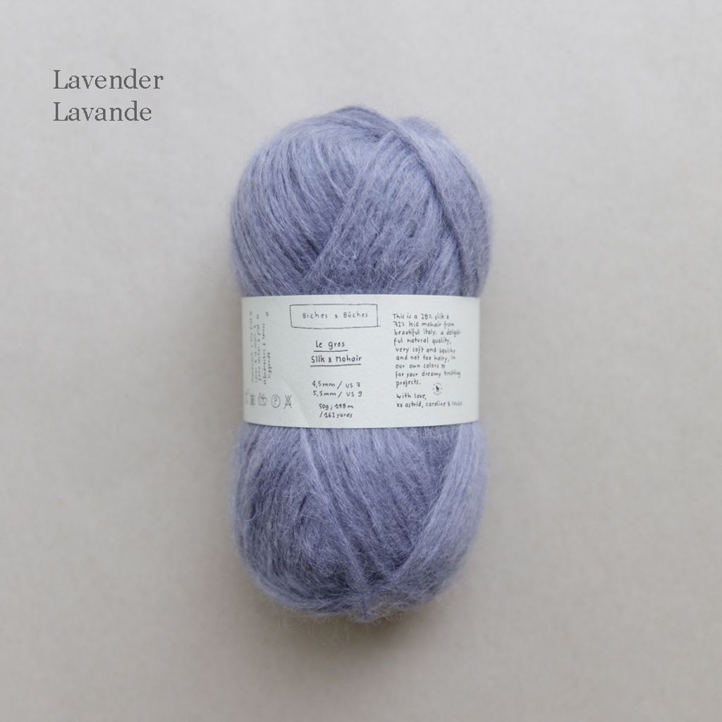 32 - Le Gros Silk & Mohair Lavender