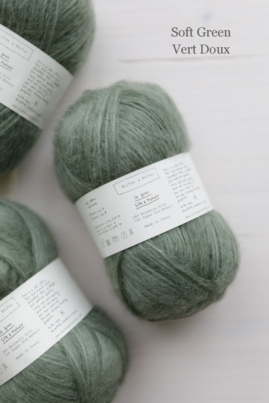 20 - Le Gros Silk & Mohair Soft Green