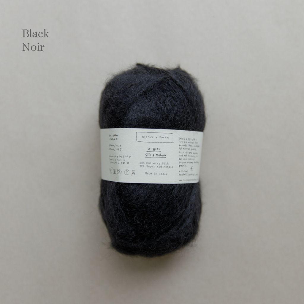 35 - Le Gros Silk & Mohair Black