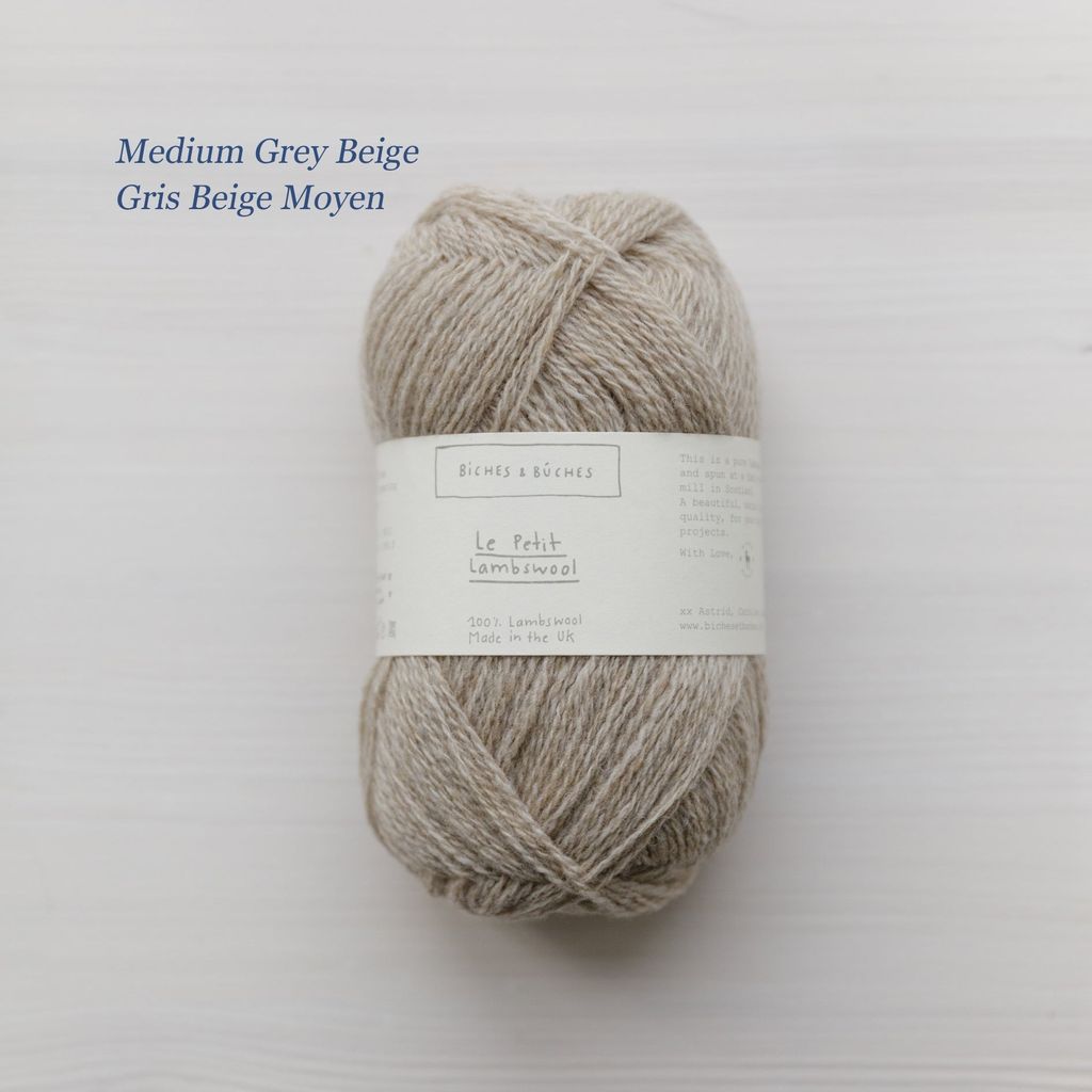 LePetitLambswool-medium grey beige