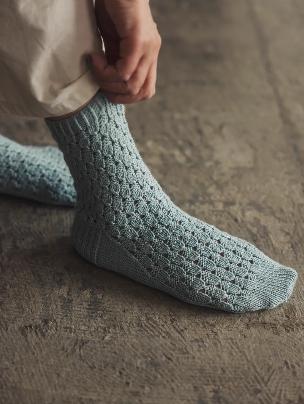 Woven Basket_Maria G Knits