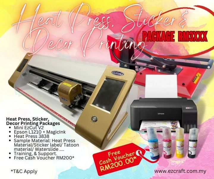 Heat Press, Sticker label_FN
