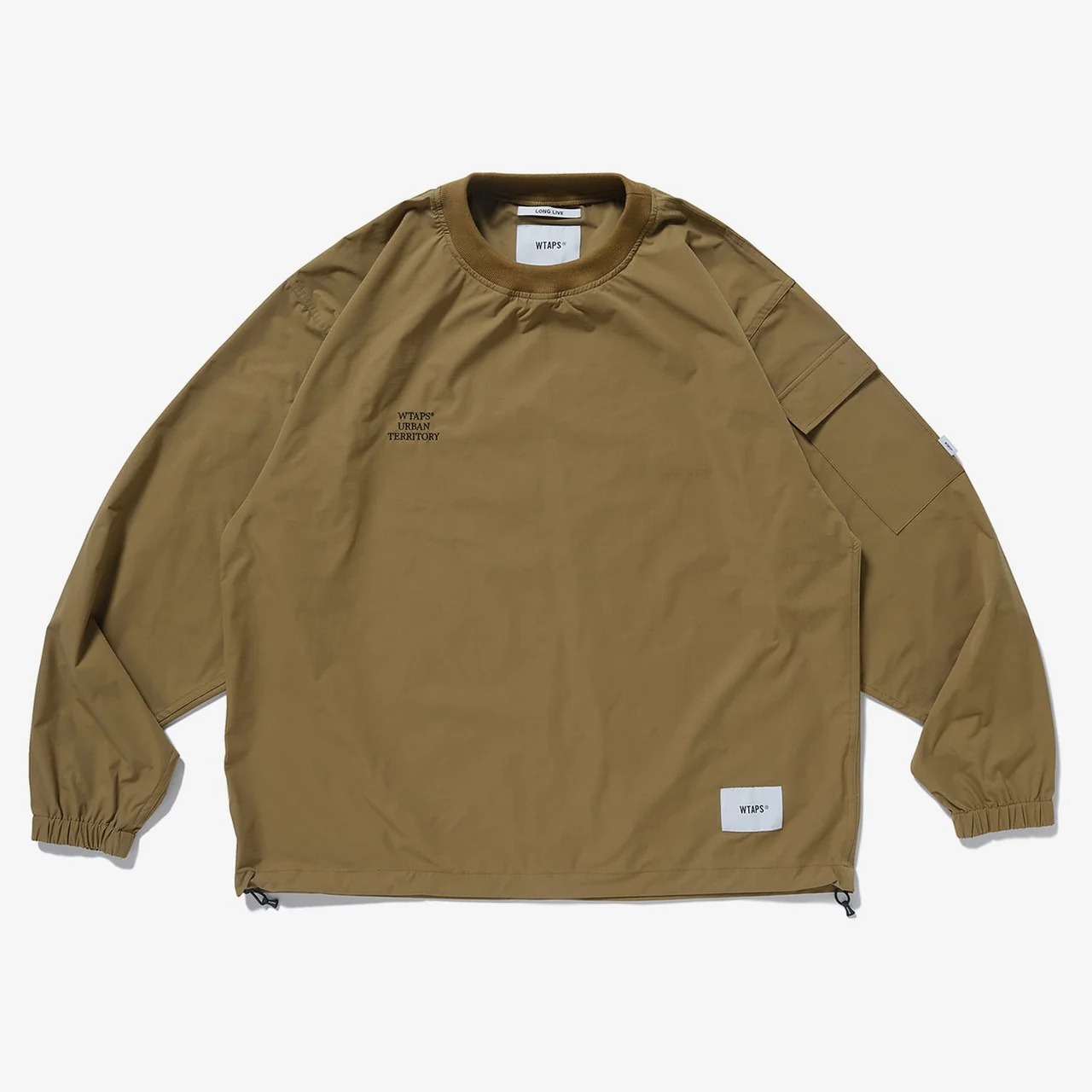 棕櫚】WTAPS 2022SS SMOCK / LS / POLY.RIPSTOP 尼龍刺繡防風長袖外套