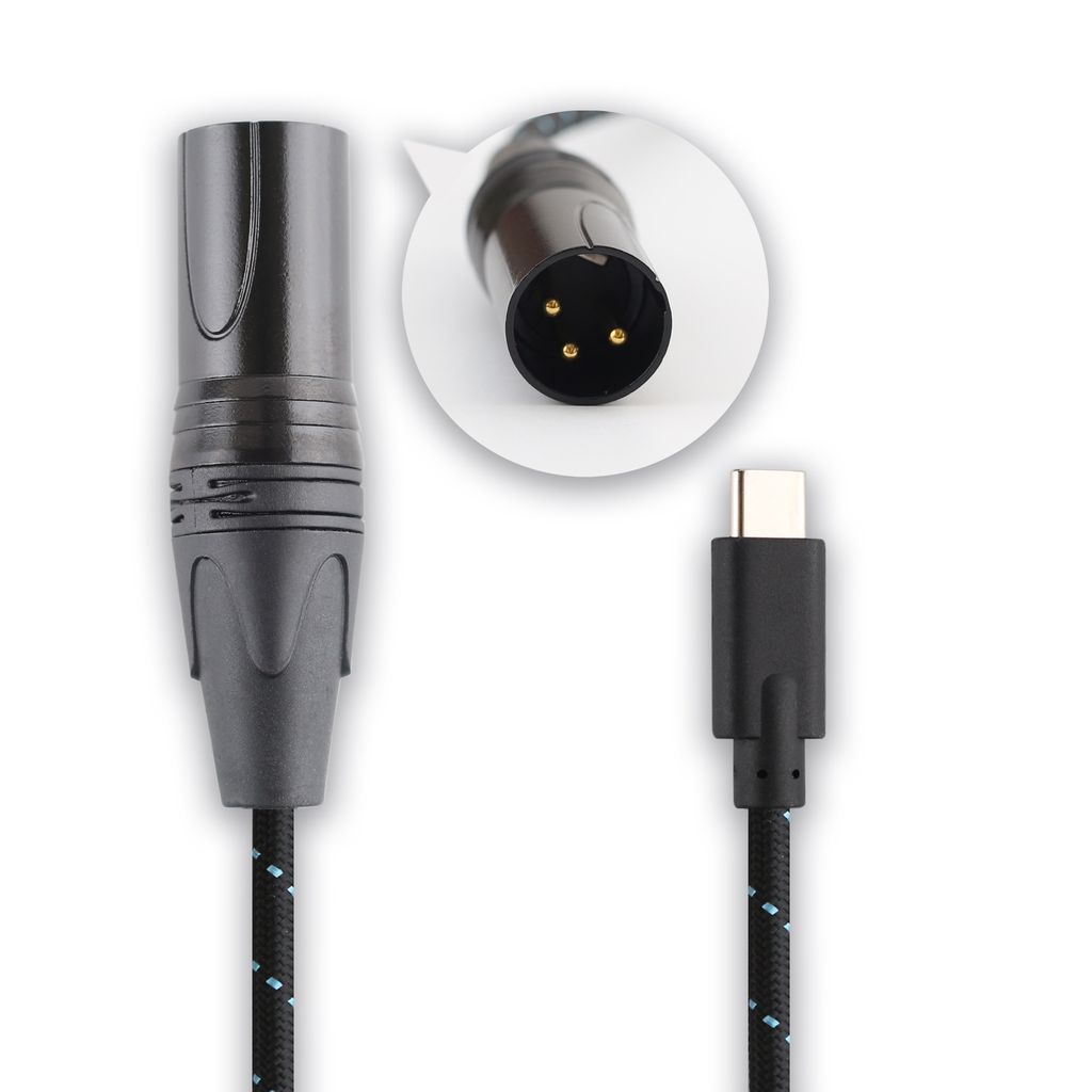TypeC轉XLR-8