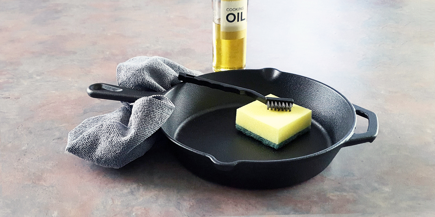 How to season and clean for Cast Iron cookware?