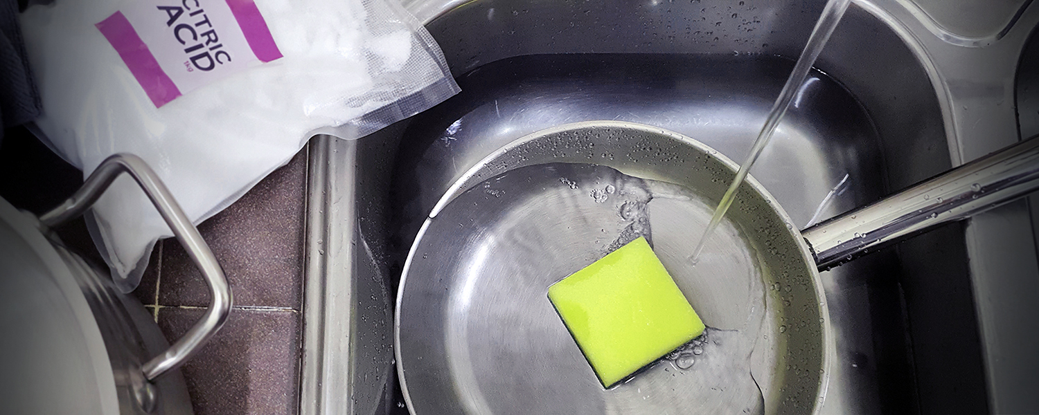 How to maintain Stainless Steel Pots and Pans with Citric Acid?