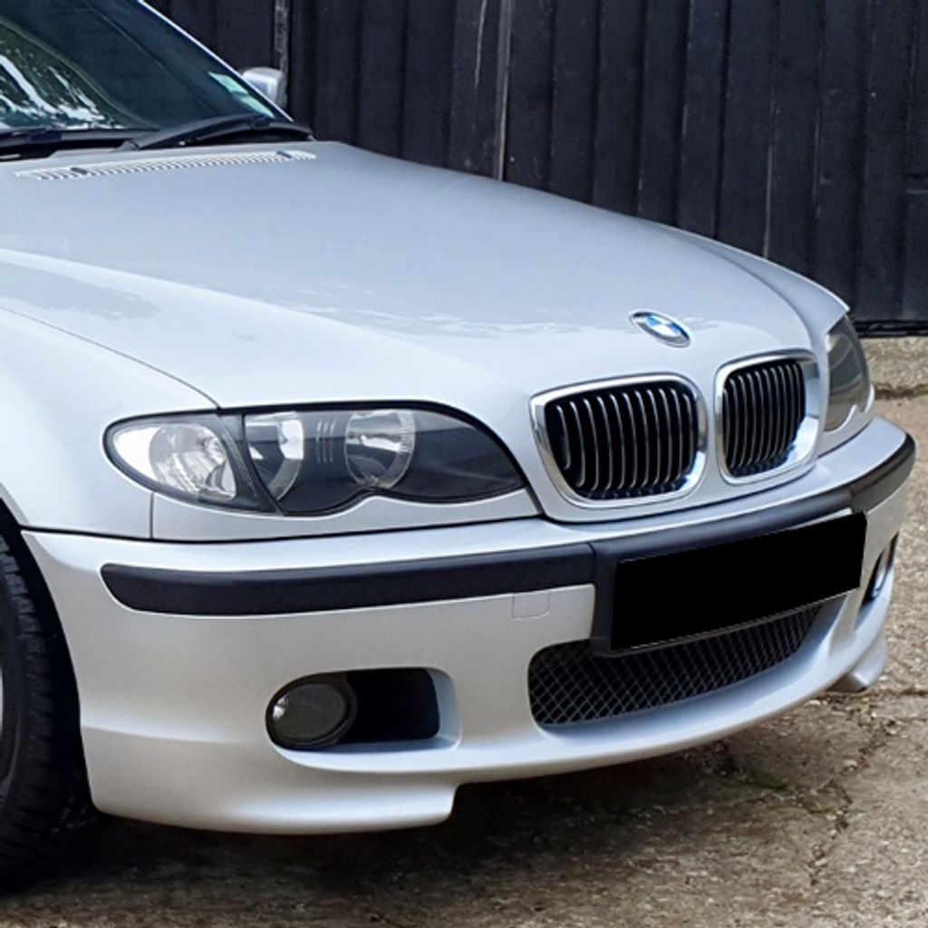 BMW E46 4D M-TEK Front Bumper WFog Lamp Bumper Depan dengan Fog Lamp (1)